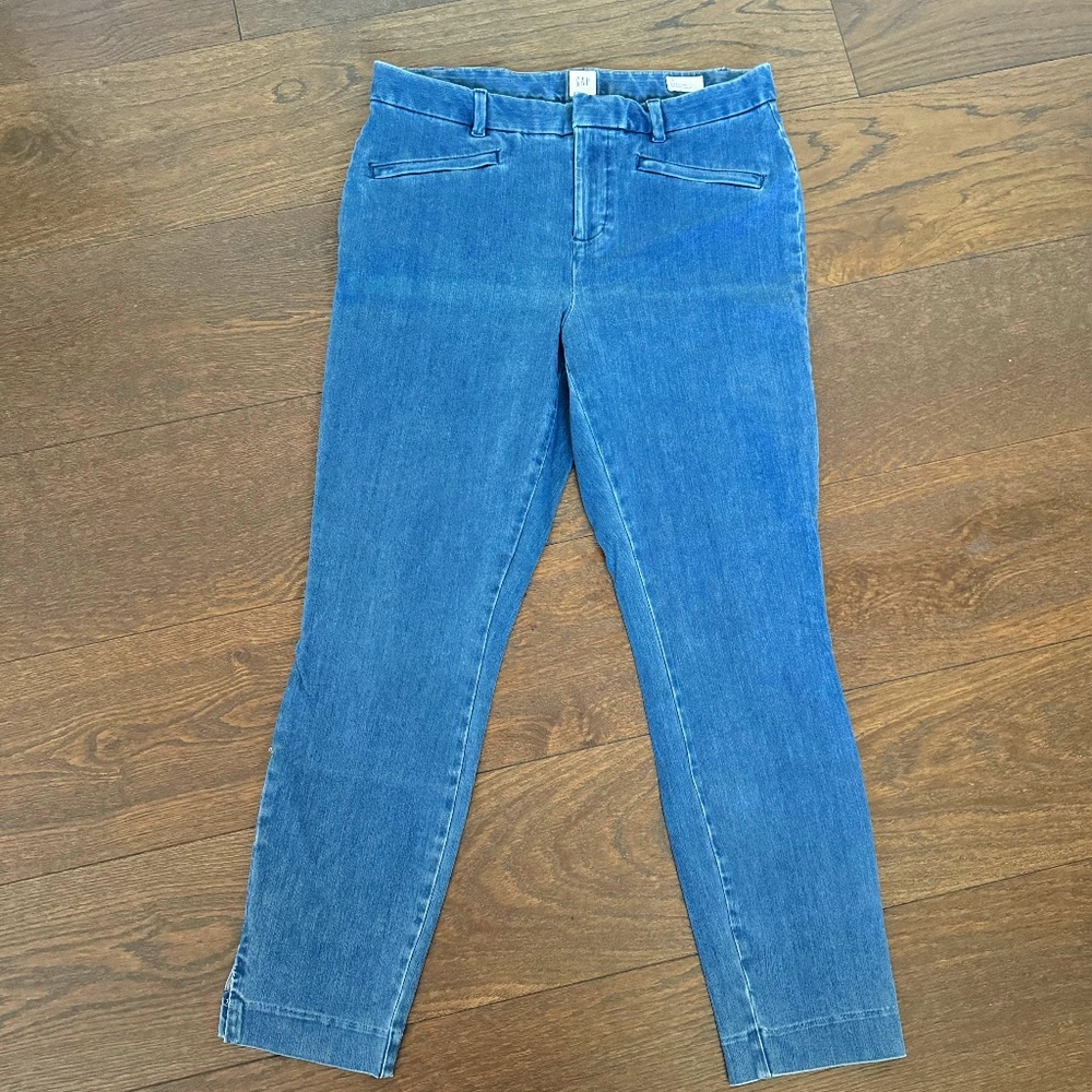 Gap Signature Skinny Ankle Jean Size 10